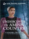Cover image for Undercover in Amish Country